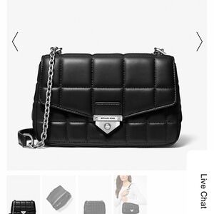 Michael Kors SoHo Large Quilted Leather Shoulder Bag